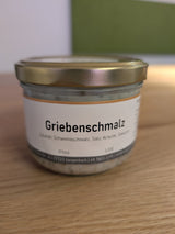 Griebenschmalz im Glas