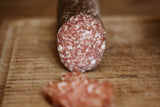Luftgetrocknete Rotweinsalami